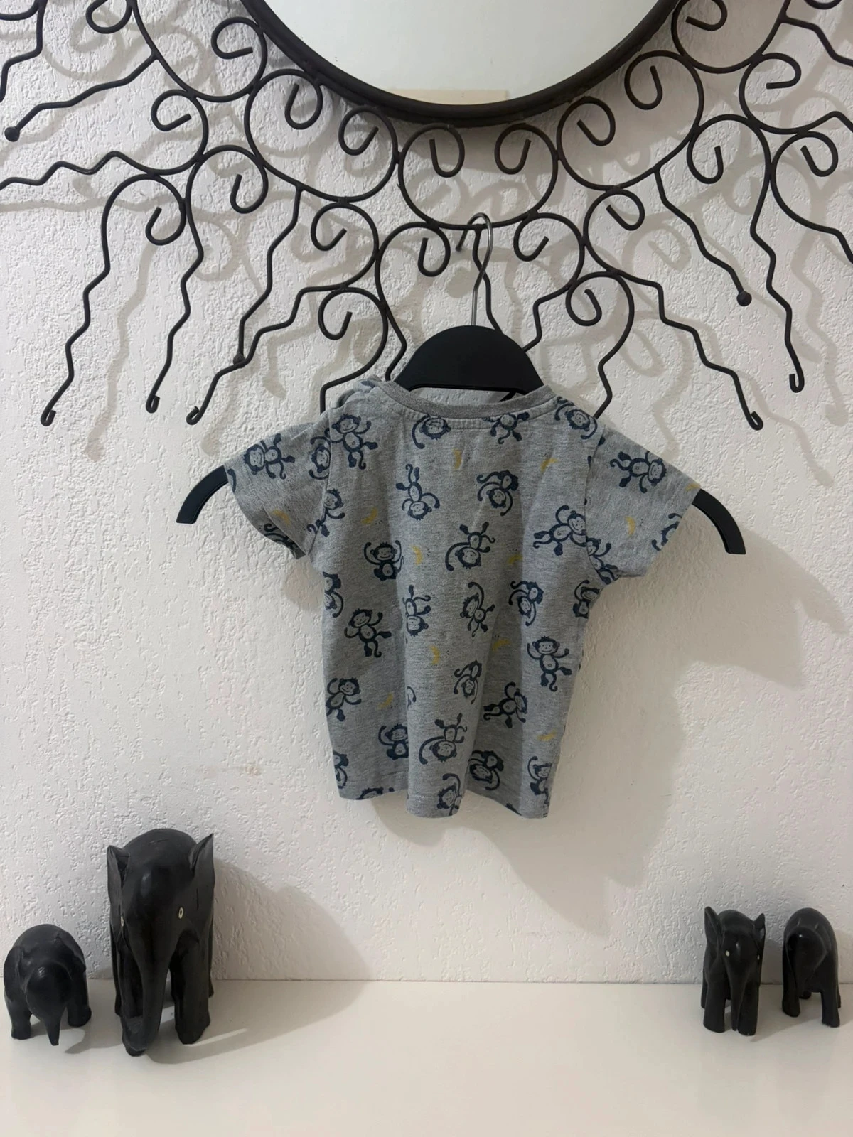 Lote de 2 Camisetas Lupilu Monos – Algodón Suave – Talla 74/80 (9-12 meses) – photo 9